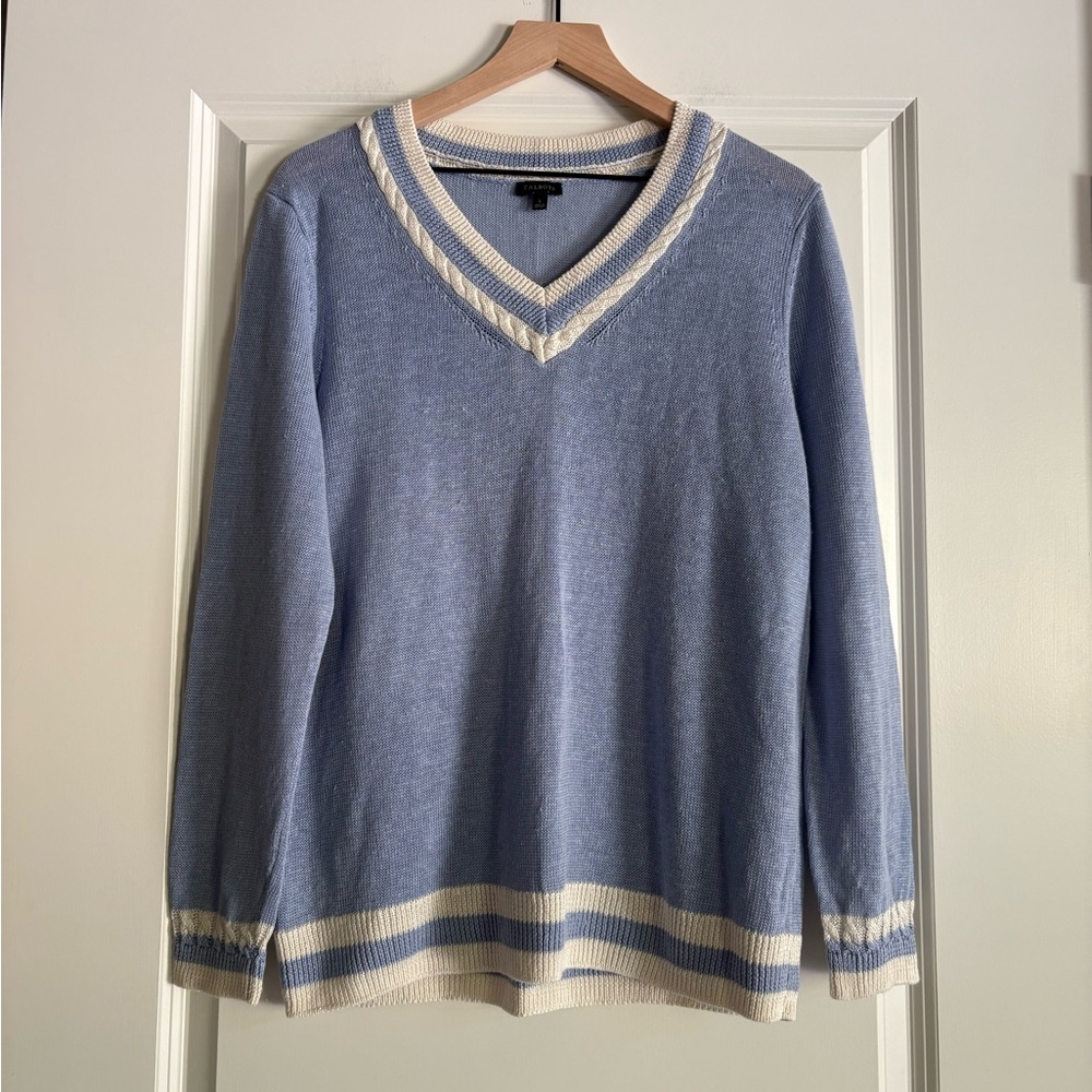 Talbots 100% Linen Lightweight Sweater
